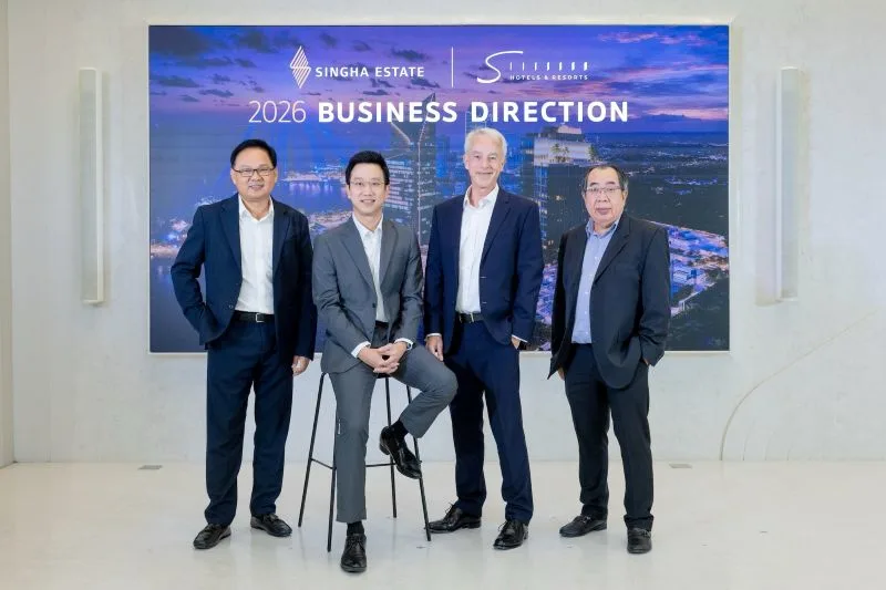 สิงห์ เอสเตท กางแผนธุรกิจปี 69 เสริมแกร่งธุรกิจรายได้ประจำ–ขยายพันธมิตร–รักษาวินัยการเงิน ชูสัดส่วนรายได้ประจำ 70% มุ่งสร้างฐานกำไรเชิงคุณภาพ