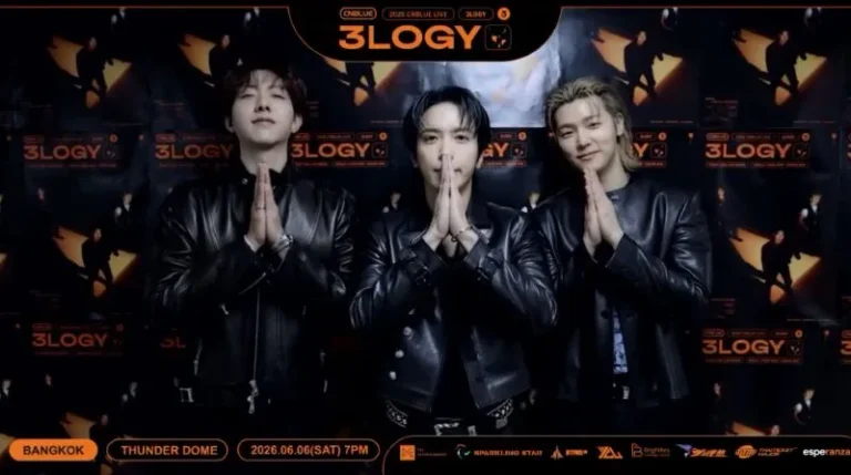 เตรียมรับแรงกระแทกจากตัวพ่อ K-Rock! CNBLUE ส่งสัญญาณความมันส์ ‘3LOGY’ บุกธันเดอร์โดม!