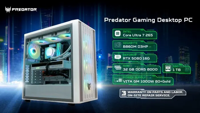 Predator x ADBIG บุกตลาดเกมมิ่งพีซีไทย ส่งคอมประกอบ Limited Edition สเปกคุ้มโดนใจเกมเมอร์
