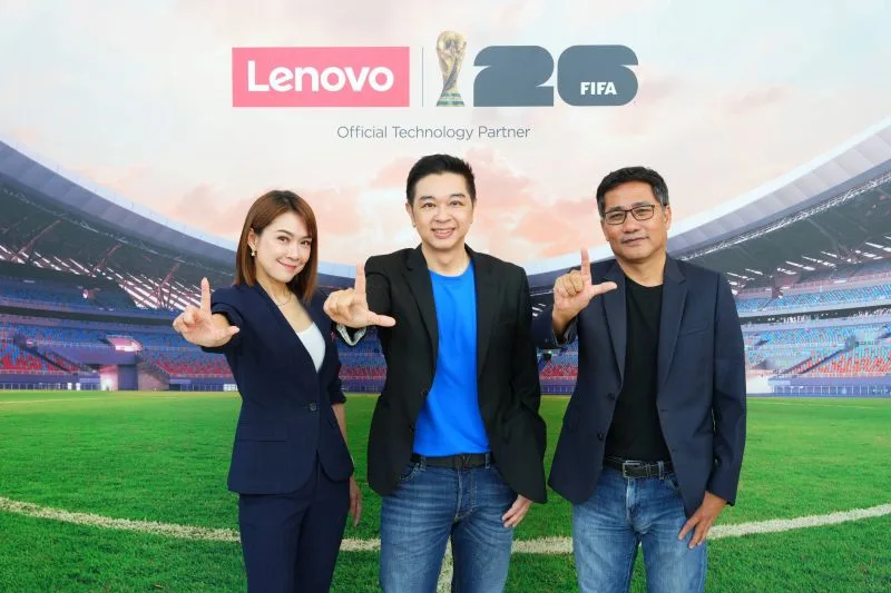 เลอโนโวจัดกิจกรรม “Lenovo x FIFA activation” พร้อมเผยโฉมผลิตภัณฑ์ ลิมิเต็ด เอดิชัน ฉลองการแข่งขัน FIFA World Cup 2026™