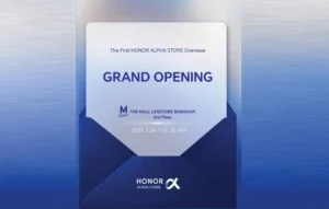 HONOR ปักหมุดไทย เปิด ‘HONOR Alpha Store’ แห่งแรกในตลาดต่างประเทศ ยกระดับประสบการณ์ AI Ecosystem สู่ผู้บริโภคไทย