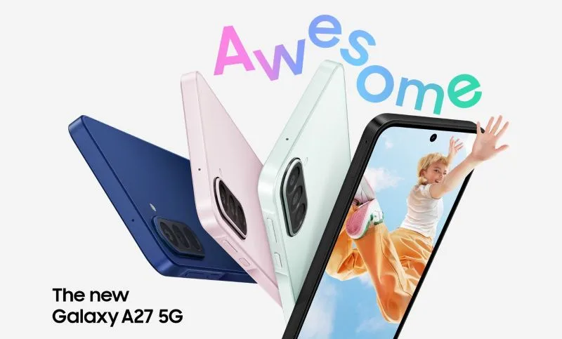 ซัมซุงเปิดตัว Galaxy A27 5G ที่มาพร้อมความเร็วแรงของ Snapdragon® 6 Gen 3 พร้อมอัปเกรดฟีเจอร์ Awesome Intelligence สู่ผู้ใช้งานมากขึ้น