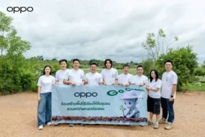 “กลัฟ คณาวุฒิ” แท็กทีม OPPO ชวนคนรุ่นใหม่เปลี่ยนทุกโมเมนต์ให้เป็นพลังสีเขียว เดินหน้าสานต่อภารกิจ Go Green เพื่อสังคมและสิ่งแวดล้อม